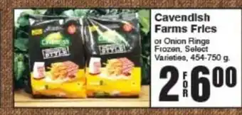 AG Foods Cavendich Farms Fries offer