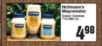 AG Foods Hellmann's Mayonnaise offer