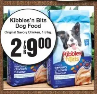 AG Foods Kibbles'n Bits Dog Food offer