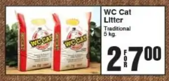 AG Foods WC Cat Litter offer