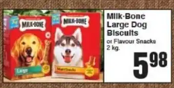 AG Foods Milk-Bone Large Dog Biscuits offer