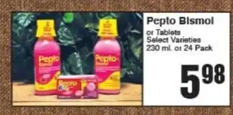 AG Foods Pepto Bismol offer