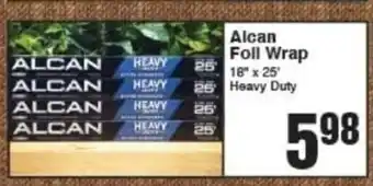 AG Foods Alcan Foll Wrap offer