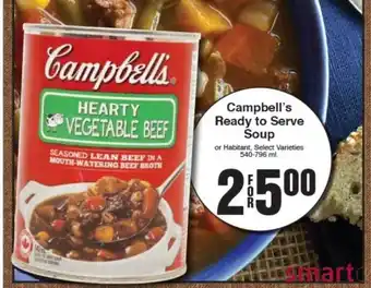 AG Foods Campbell's Ready to Serve Soup offer
