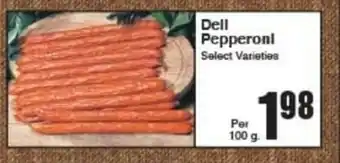 AG Foods Deli Pepperoni offer