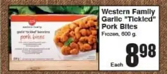 AG Foods Western Family Garlic offer