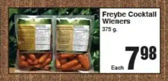 AG Foods Freybe Cocktail Wieners offer