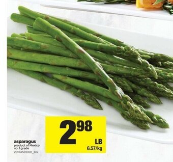 Real Canadian Superstore Asparagus offer
