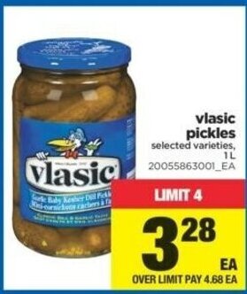 Real Canadian Superstore Vlasic Pickles offer