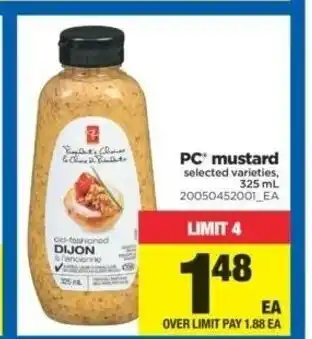 Real Canadian Superstore Mustard offer