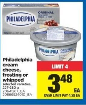 Real Canadian Superstore Philadelphia Cream Cheese offer