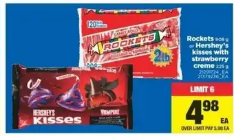 Real Canadian Superstore Rockets Hershey Kisses offer