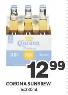 Bidgood's CORONA SUNBREW 6x330mL offer
