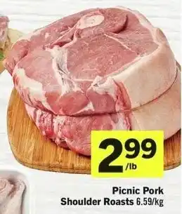 IGA Picnic Pork Shoulder Roasts offer