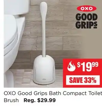 Kitchen Stuff Plus OXO Good Grips Bath Compact Toilet Brush offer