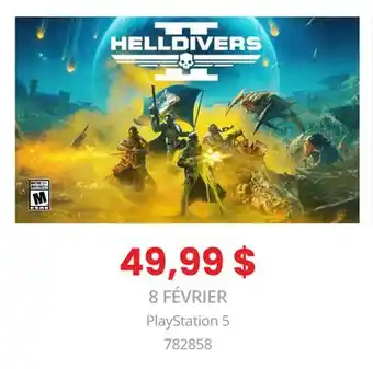 GameStop Helldivers 2 de Other PS5 offer