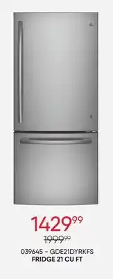 Meubles RD FRIDGE 21 CU FT offer