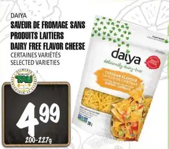 Marches Tau DAIYA SAVEUR DE FROMAGE SANS PRODUITS LAITIERS offer