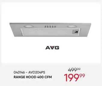 Meubles RD RANGE HOOD 400 CFM offer