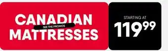 Meubles RD Canadian Mattresses offer