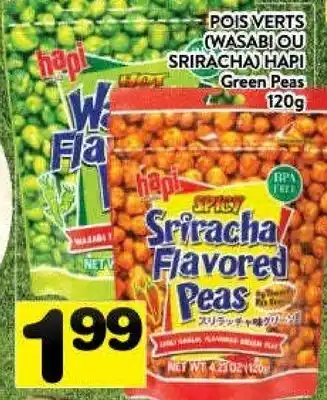 Supermarché PA HAPI Green Peas offer