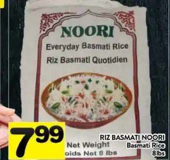 Supermarché PA NOORI Basmati Rice offer