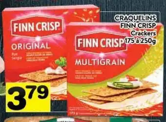 Supermarché PA FINN CRISP Crackers offer
