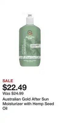 Well Australian Gold After Sun Moisturizer with Hemp Seed Oil offer