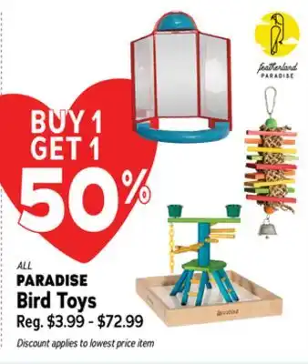 Ren’s Pets Depot ALL PARADISE Bird Toys offer