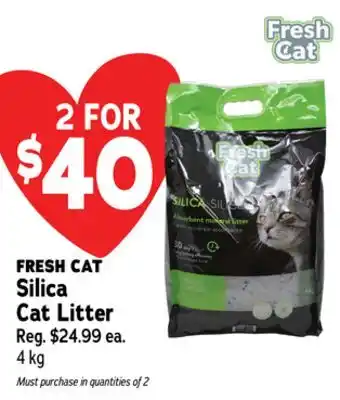 Ren’s Pets Depot FRESH CAT Silica Cat Litter offer
