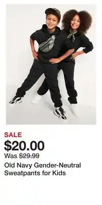 Old Navy Old Navy Gender-Neutral Sweatpants for Kids offer