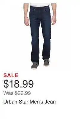 Costco Urban Star Men's Jean offer