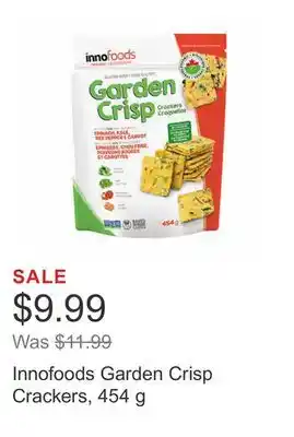 Costco Innofoods Garden Crisp Crackers, 454 g offer