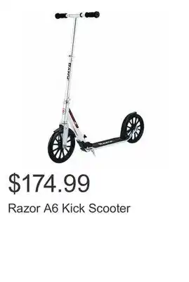 Costco Razor A6 Kick Scooter offer