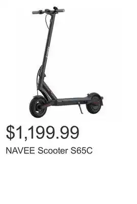 Costco NAVEE Scooter S65C offer