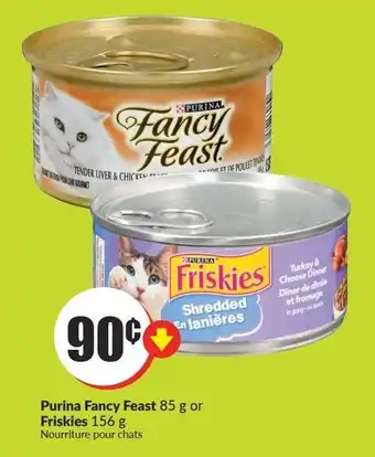 FreshCo Purina Fancy Feast 85g or Friskies 156g offer