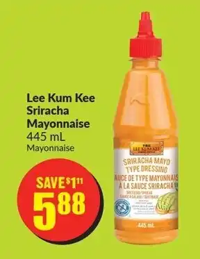 FreshCo Lee Kum Kee Sriracha Mayonnaise 445mL offer