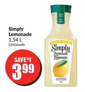 FreshCo Simply Lemonade 1.54L offer