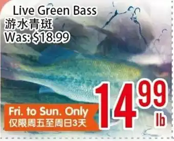 Bestco Food Mart Live Green Bass offer
