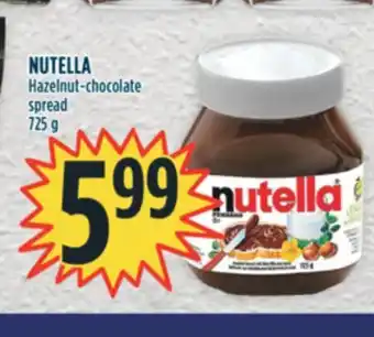 Marché Adonis NUTELLA Hazelnut-chocolate spread offer