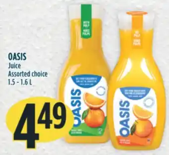Marché Adonis OASIS Juice offer