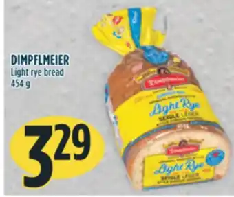 Marché Adonis DIMPFLMEIER Light rye bread offer