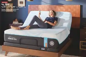 Sleep Country Tempur-pedic Ergo Smart 2.0 Lifestyle Adjustable Base offer