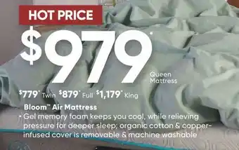 Sleep Country Bloom Air Mattress offer