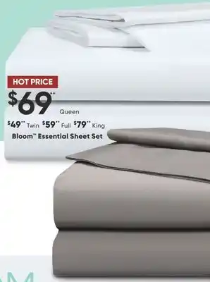 Sleep Country Bloom Essential Sheet Set offer