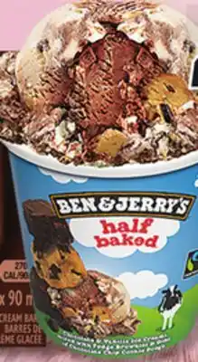IGA BEN & JERRY'S ICE CREAM OR ICE CREAM BARS offer