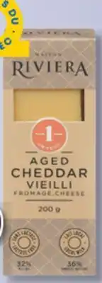 IGA RIVIERA CHEESE offer