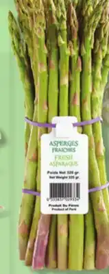IGA ASPARAGUS offer