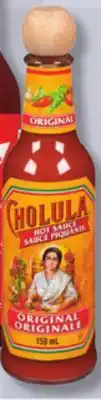 IGA CHOLULA HOT SAUCE offer