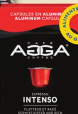 IGA CAFÉ AGGA COFFEE offer
